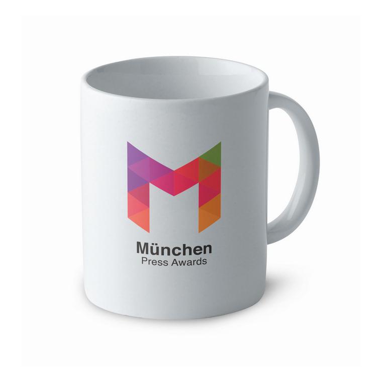 Cană cilindrică 300 ml DUBLIN Alb