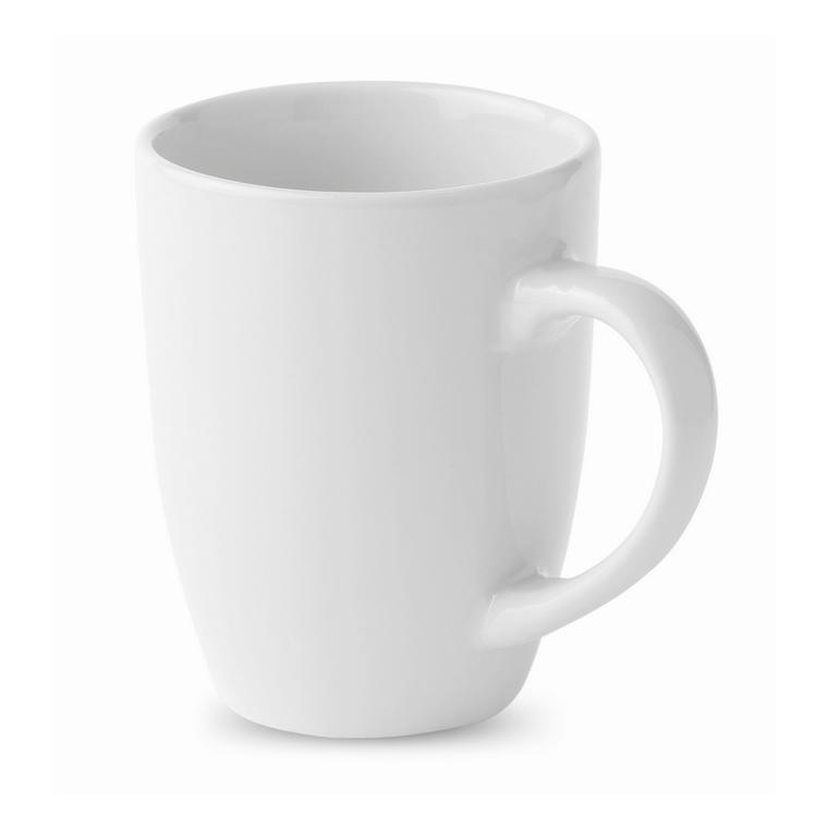 Cană modernă din ceramică TRENT Alb