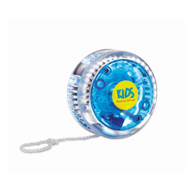 Yoyo cu lumină roşie FLASHYO Albastru