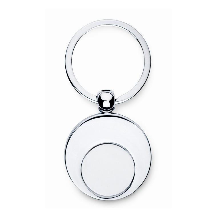 Breloc metalic EURING Argintiu lucios