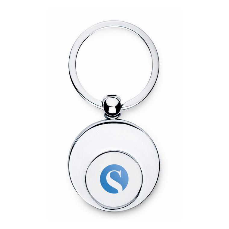 Breloc metalic EURING Argintiu lucios