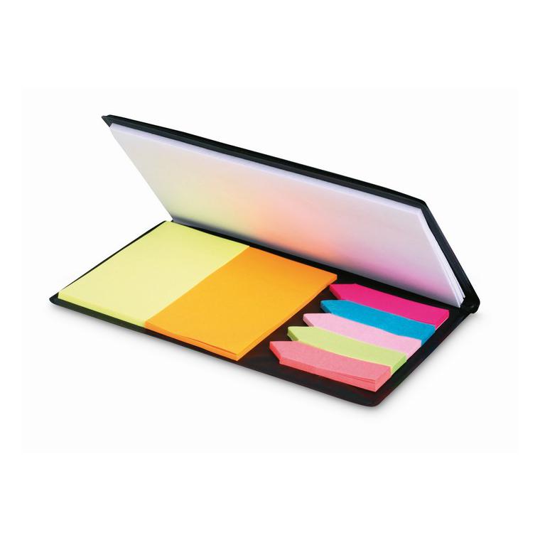 Set notițe adezive MEMOFF Negru