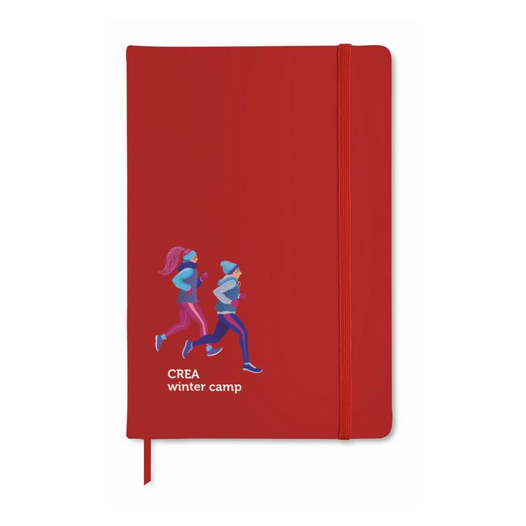 Carnet A5 cu 96 de pagini ARCONOT Roșu