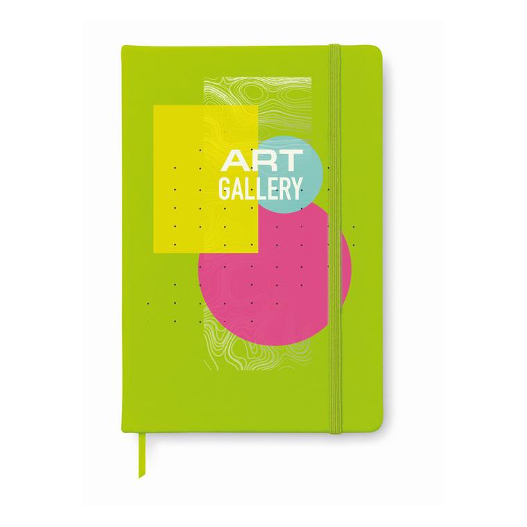 Carnet A5 cu 96 de pagini ARCONOT Lime