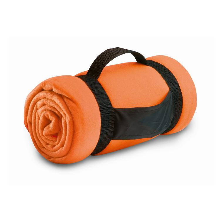 Pătură din polar STAVENGER Portocaliu