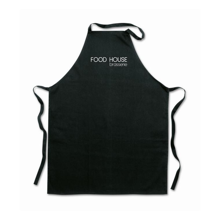 Şorţ bucătărie bumbac KITAB Negru