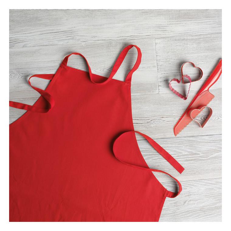 Şorţ bucătărie bumbac KITAB Roșu