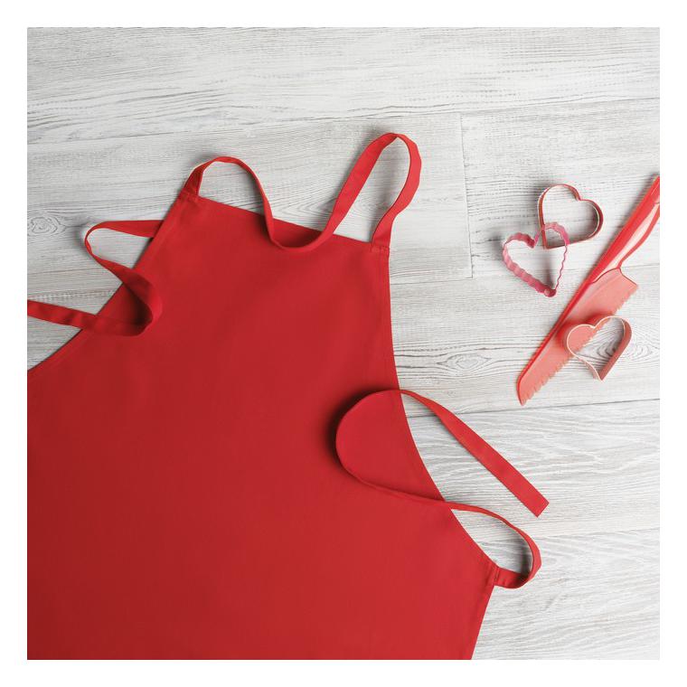 Şorţ bucătărie bumbac KITAB Roșu