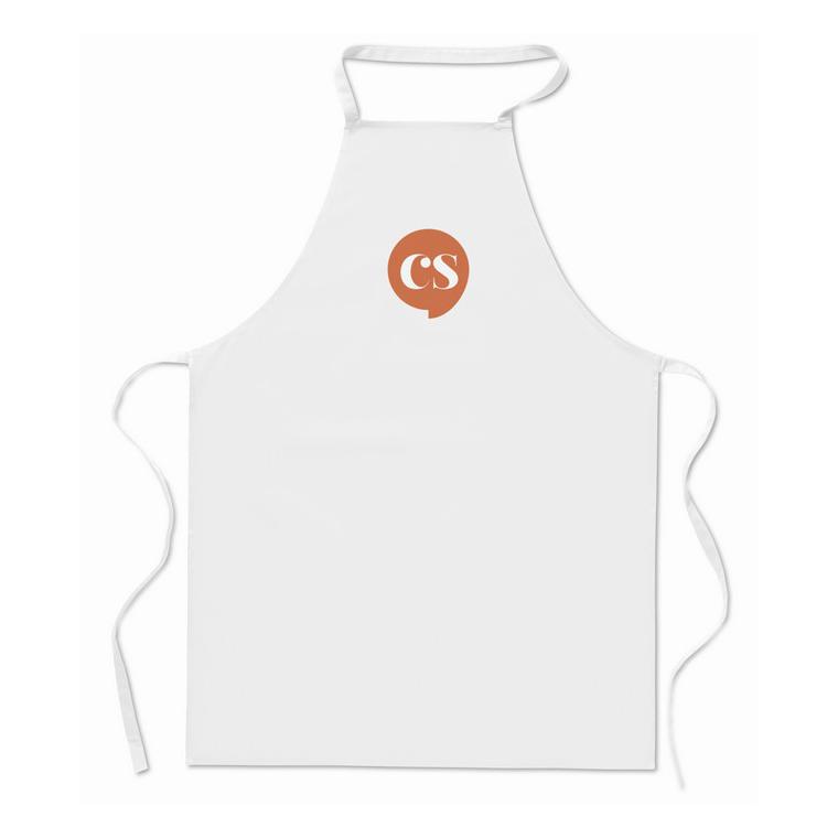 Şorţ bucătărie bumbac KITAB Alb