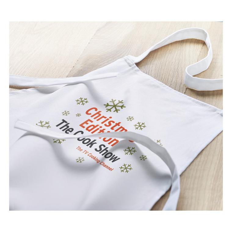 Şorţ bucătărie bumbac KITAB Alb