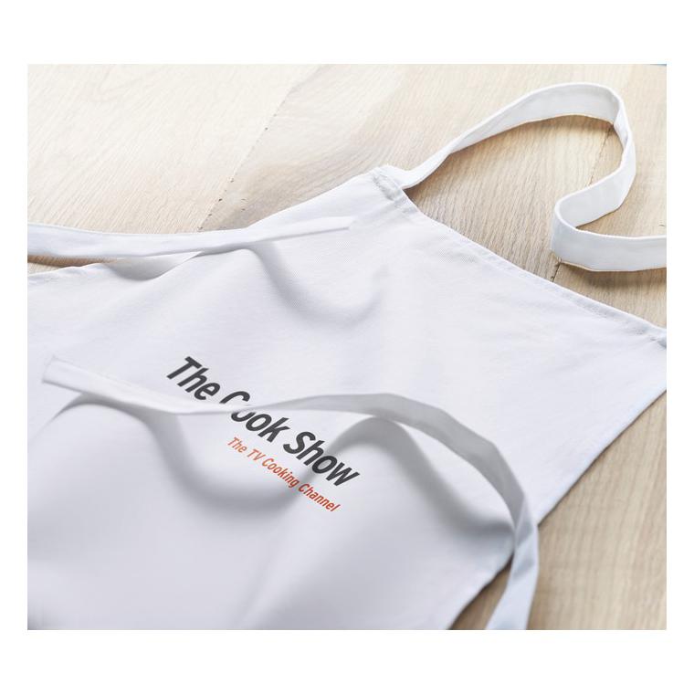 Şorţ bucătărie bumbac KITAB Alb