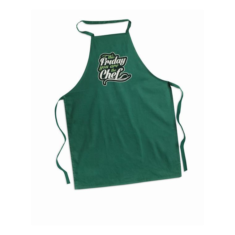 Şorţ bucătărie bumbac KITAB Verde