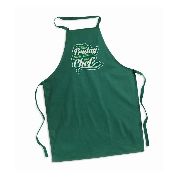 Şorţ bucătărie bumbac KITAB Verde