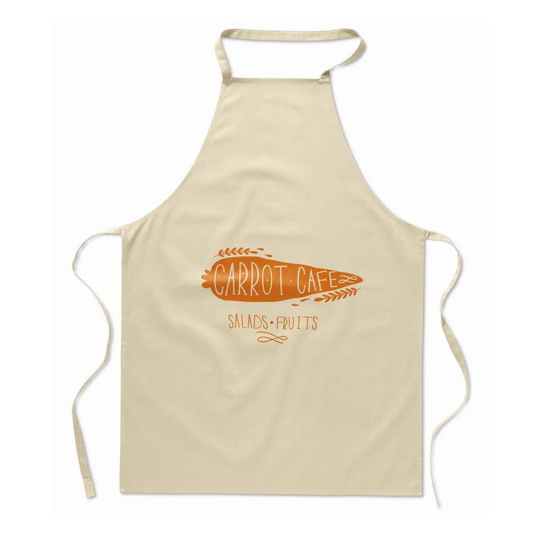 Şorţ bucătărie bumbac KITAB Bej