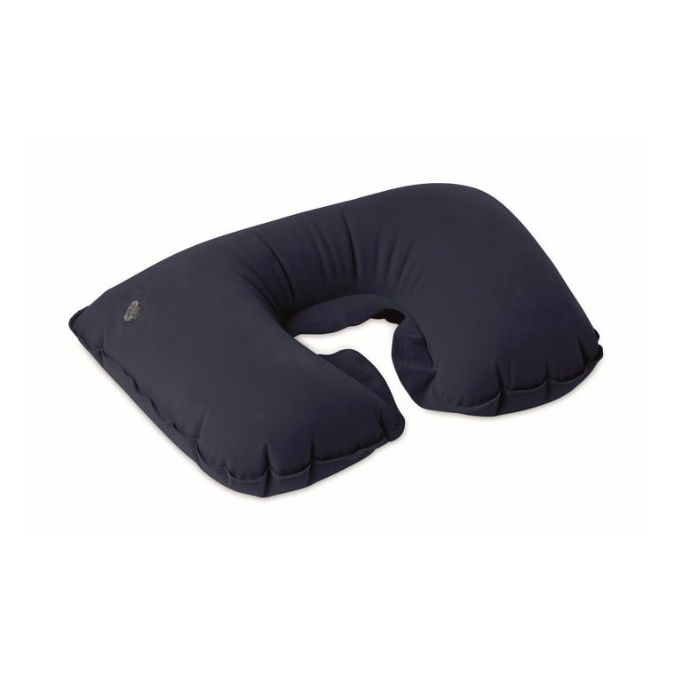 Pernă gonflabilă în husă TRAVELCONFORT Albastru