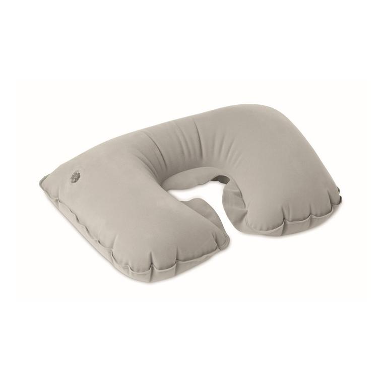 Pernă gonflabilă în husă TRAVELCONFORT Gri