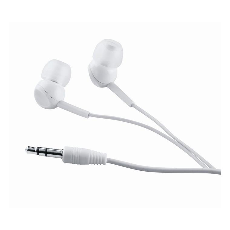 Căşti cu silicon MUSISOFT Alb