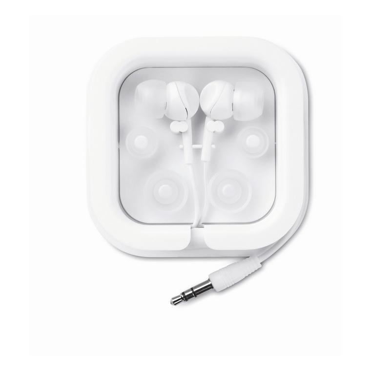 Căşti cu silicon MUSISOFT Alb