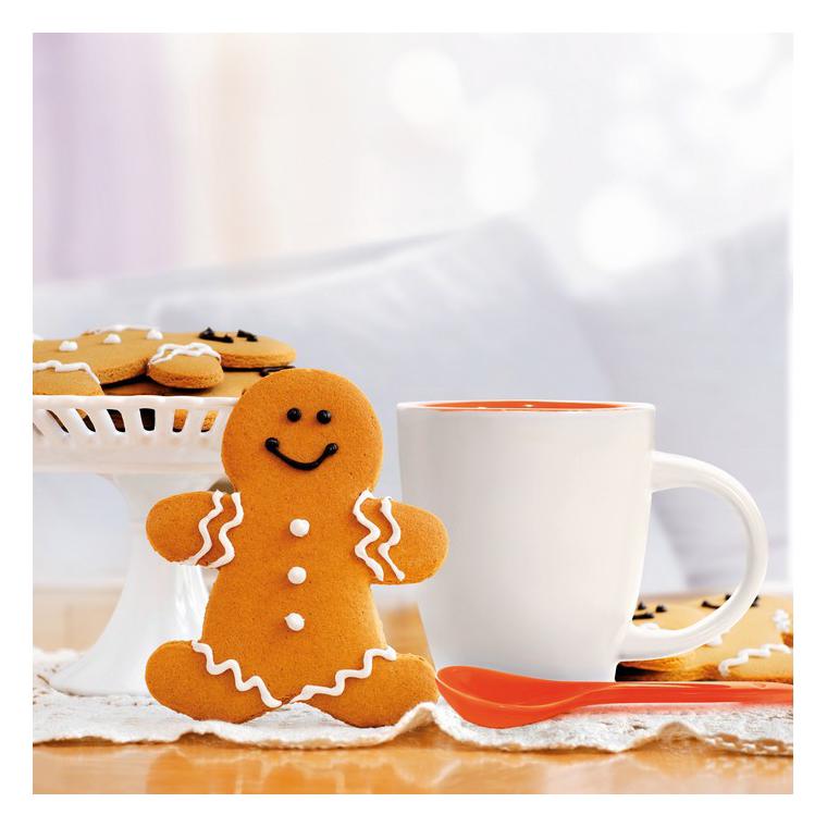 Cană cu linguriţă DUAL Portocaliu