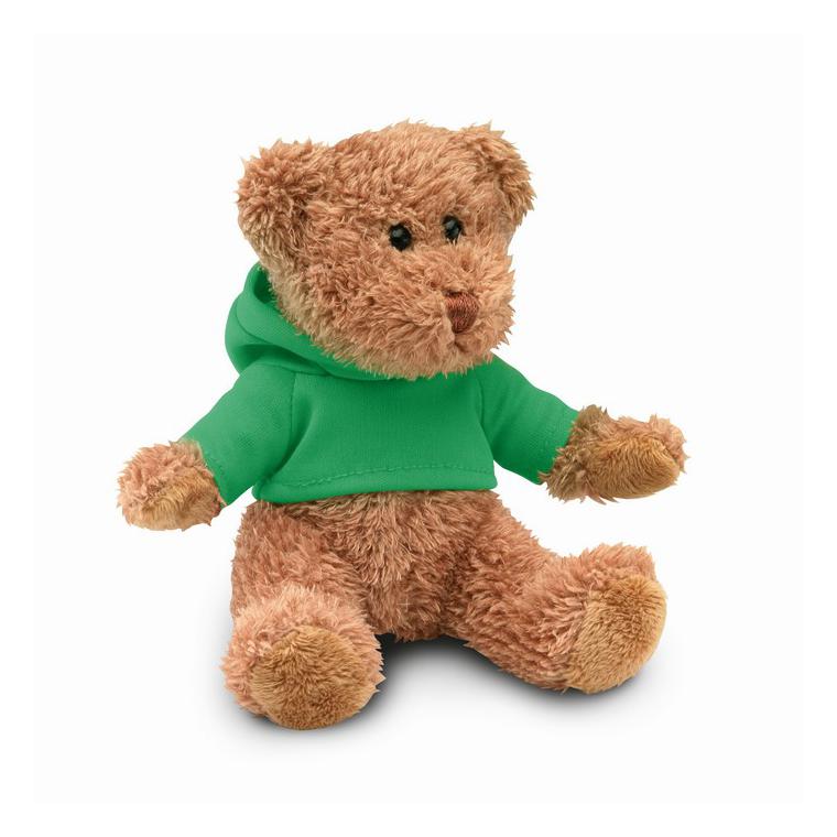 Ursuleț din pluș cu tricou JOHNNY Verde