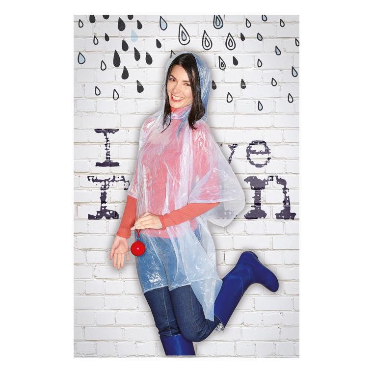 Pelerină ploaie în suport NIMBUS Roșu