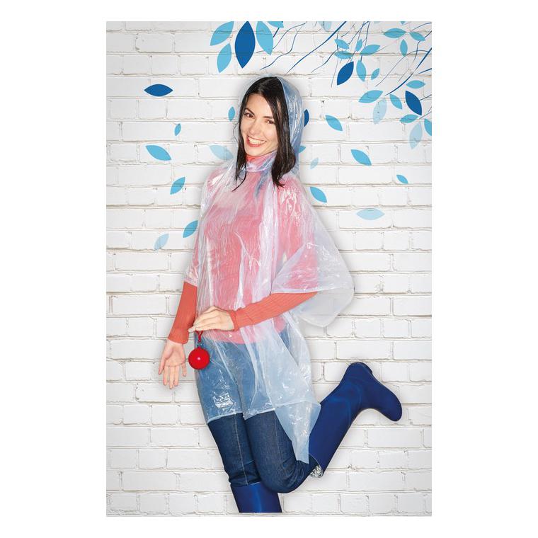 Pelerină ploaie în suport NIMBUS Roșu