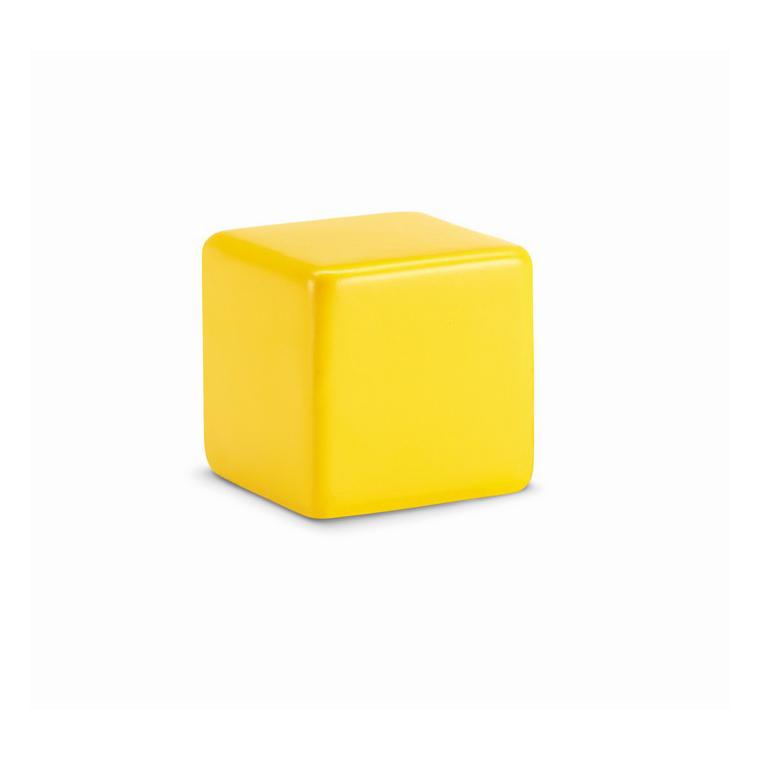Pătrat antistress SQUARAX Galben
