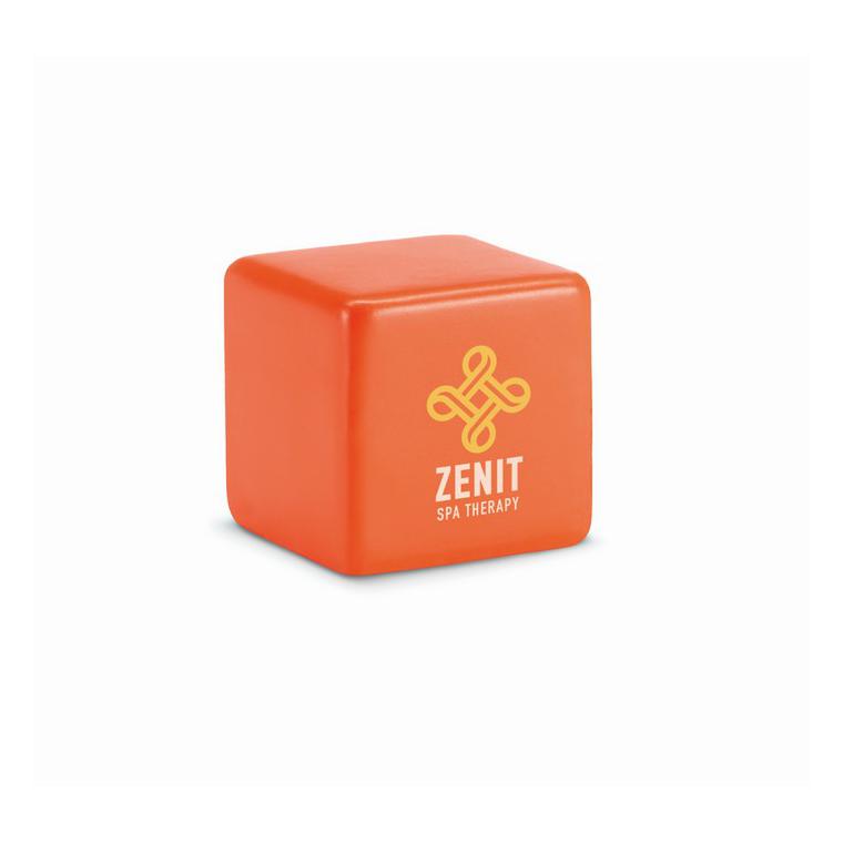 Pătrat antistress SQUARAX Portocaliu