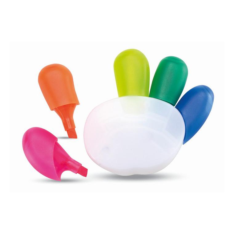 Evidențiator în 5 culori COLORE Multicolor