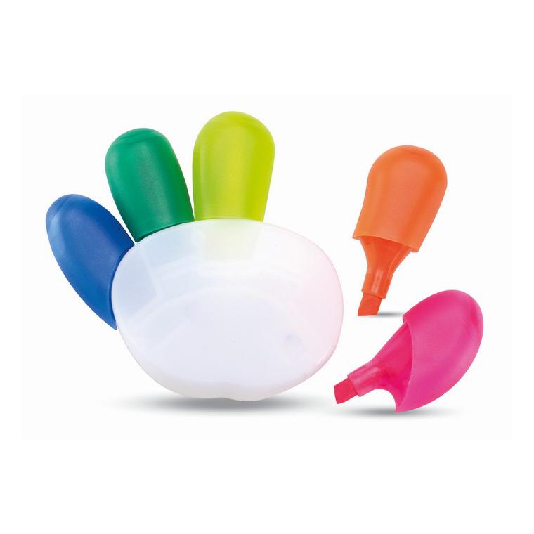 Evidențiator în 5 culori COLORE Multicolor