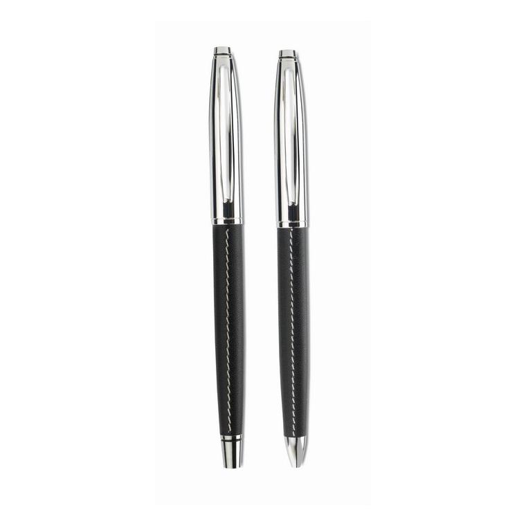 Set roller și pix BALTIMORE Negru