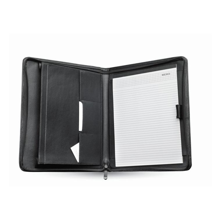 Mapă A4 piele CONFERENCE Negru