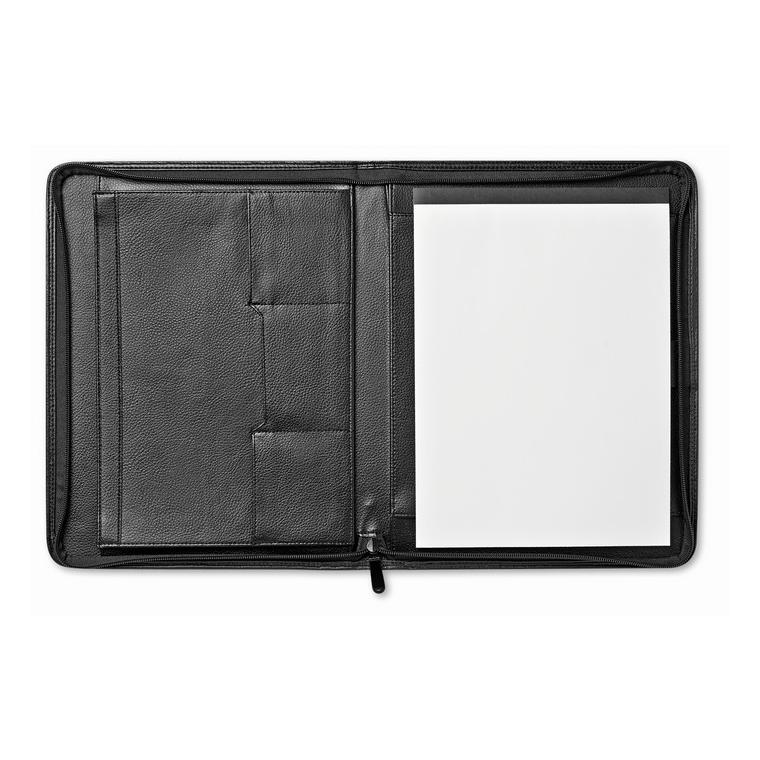 Mapă A4 piele CONFERENCE Negru
