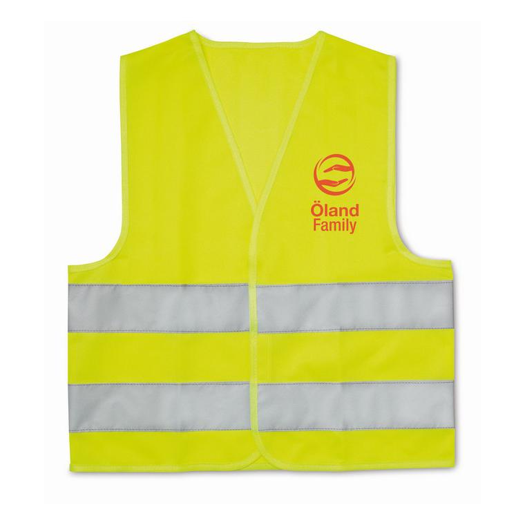 Vestă reflectorizantă copii MINI VISIBLE Galben