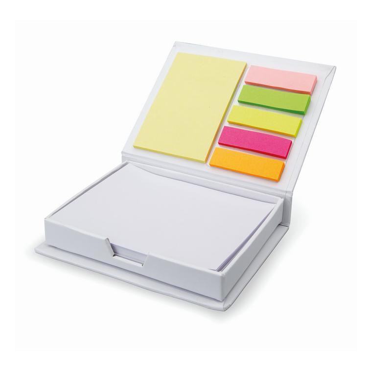 Cutie cu notițe MEMOKIT Alb