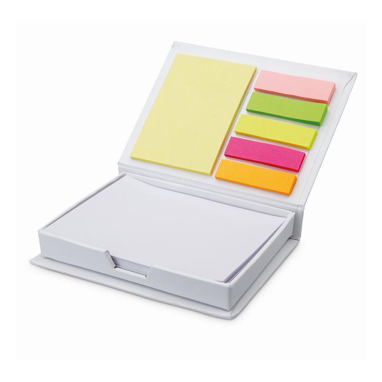 Cutie cu notițe MEMOKIT Alb