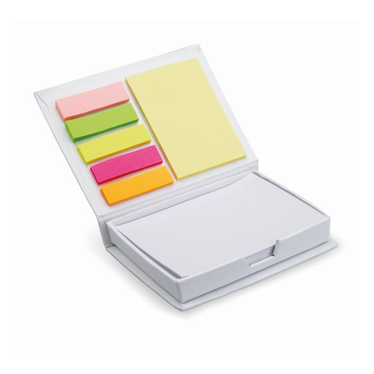 Cutie cu notițe MEMOKIT Alb