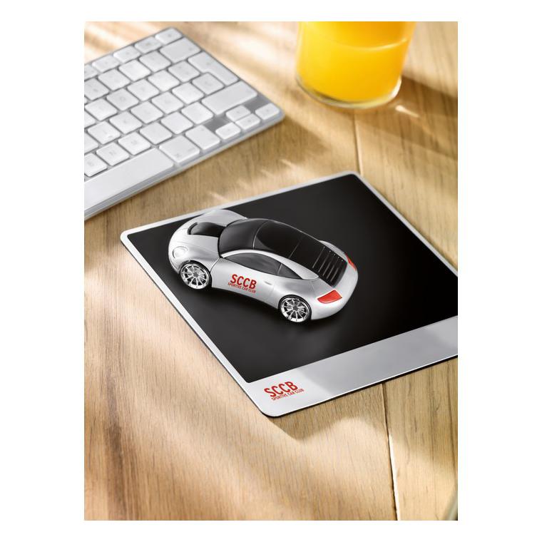 Mouse fără fir în formă mașină SPEED Argintiu mat