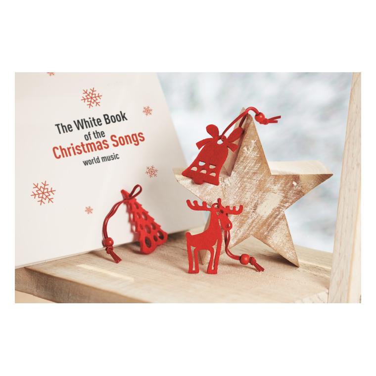 Set de 6 agățători pentru pomu ROUGE Roșu