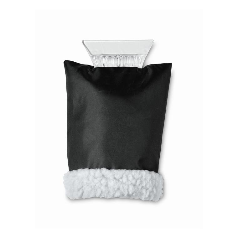 Curățitor de gheață cu mănușă WARMIX Negru