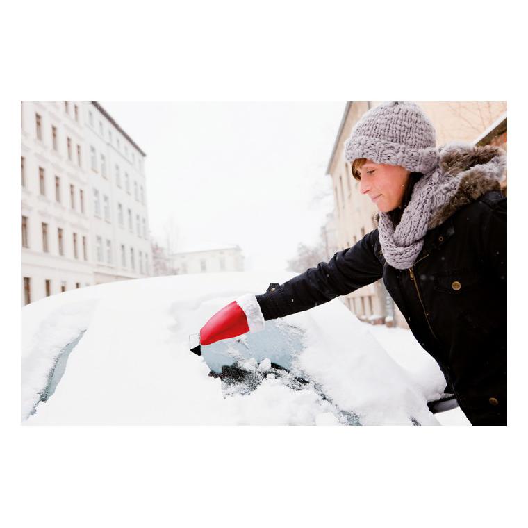 Curățitor de gheață cu mănușă WARMIX Roșu