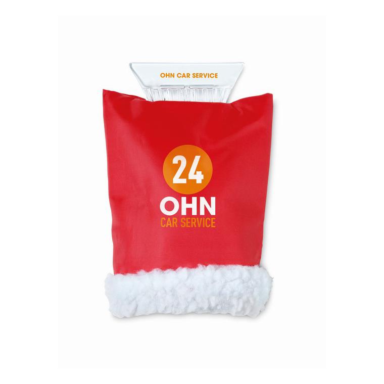 Curățitor de gheață cu mănușă WARMIX Roșu