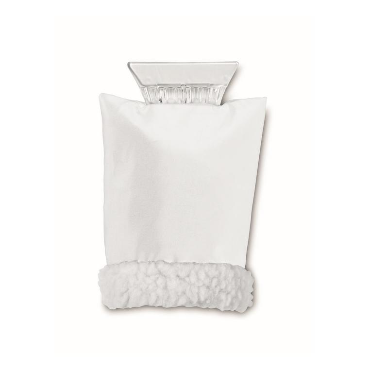 Curățitor de gheață cu mănușă WARMIX Alb