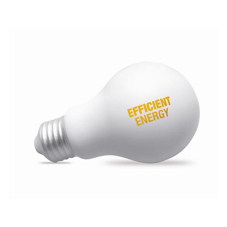 Jucărie anti-stress / bec LIGHT Alb