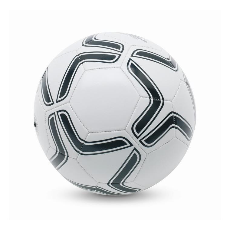 Minge de fotbal din PVC 21.5 cm SOCCERINI Alb/negru