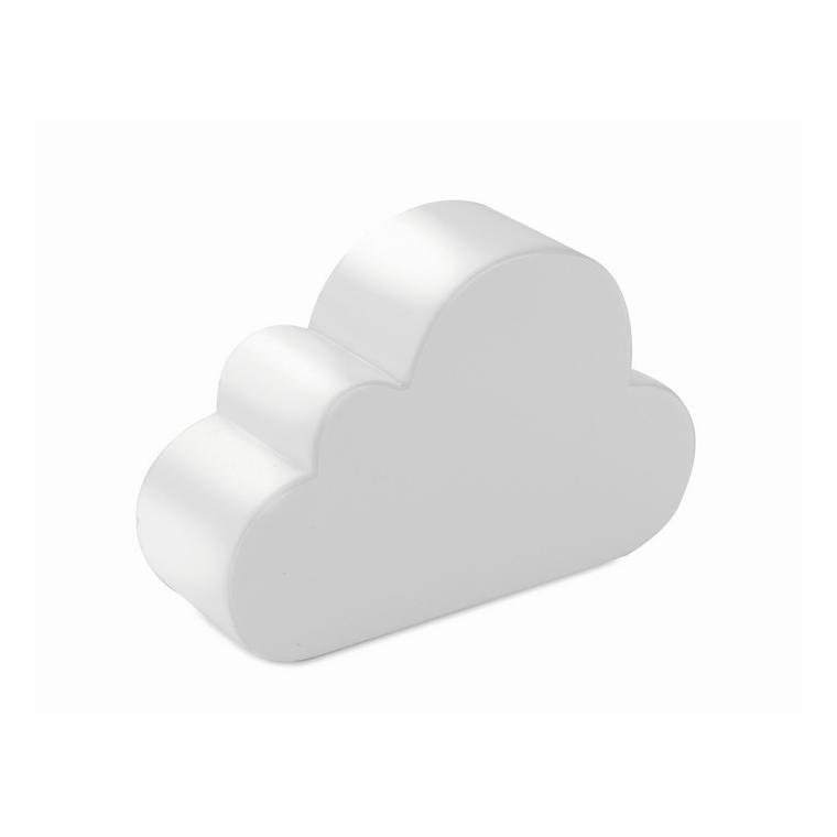 Anti-stress în formă de nor CLOUDY Alb