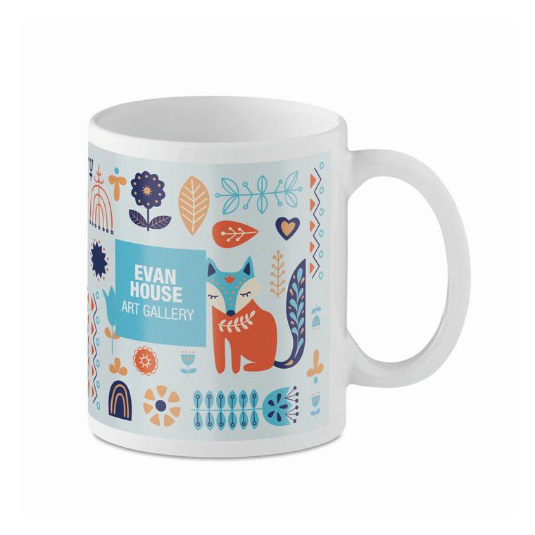 Cană pentru sublimare 300ml SUBLIM Alb