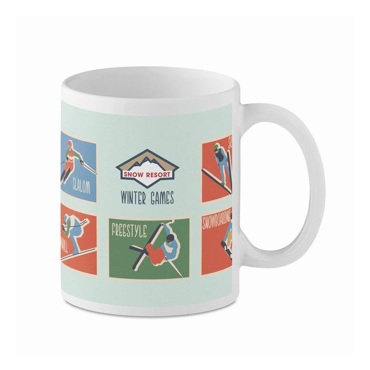 Cană pentru sublimare 300ml SUBLIM Alb