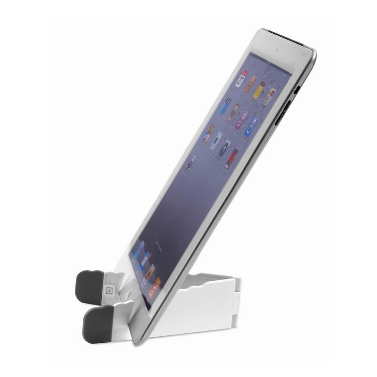 Suport tabletă şi telefon int. STANDOL Alb