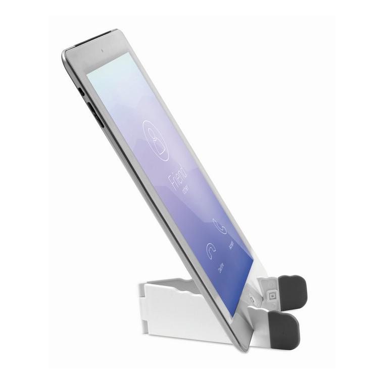 Suport tabletă şi telefon int. STANDOL Alb